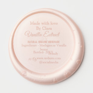 Vanilla extract homemade add ingredients weight de wax seal sticker