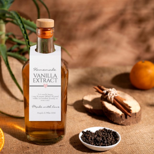 Vanilla Extract Label Bottle Hanger Tag (Creator Uploaded)