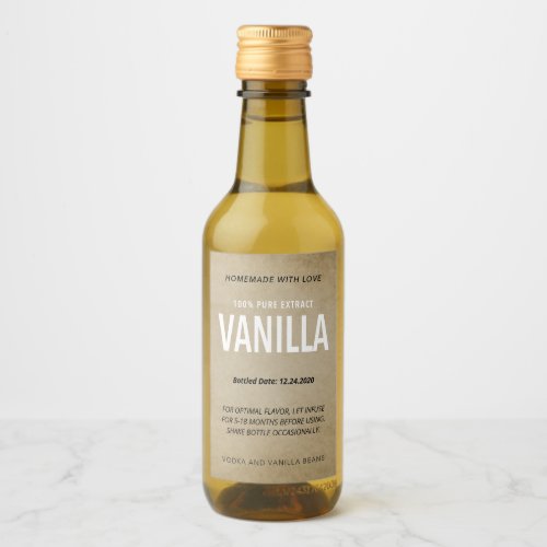 Vanilla Extract VE006_04wnt Customize wording Wine Label