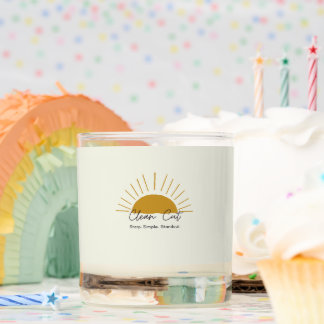 Vanilla flavoured candle