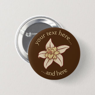 Vanilla Flower Icon Button