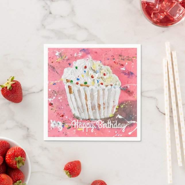 Vanilla Frosting Napkins (Insitu)