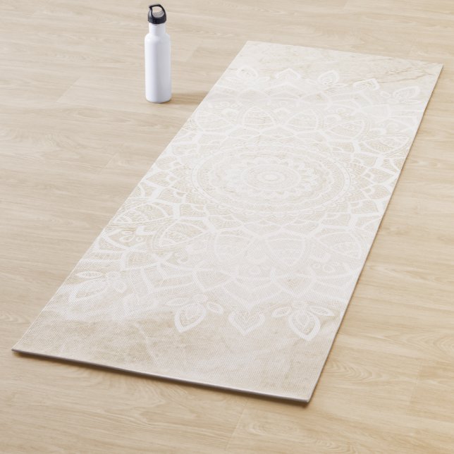 Vanilla Girl Mandala Yoga Mat (In Situ)