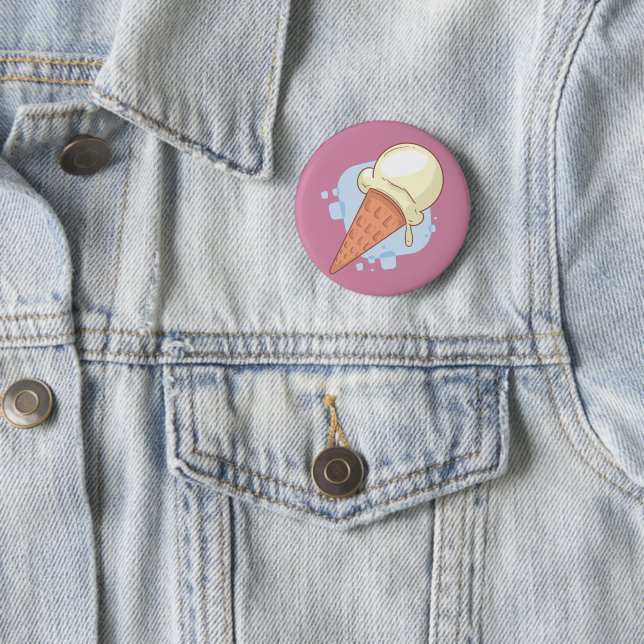 Vanilla Ice Cream  Button (In Situ)