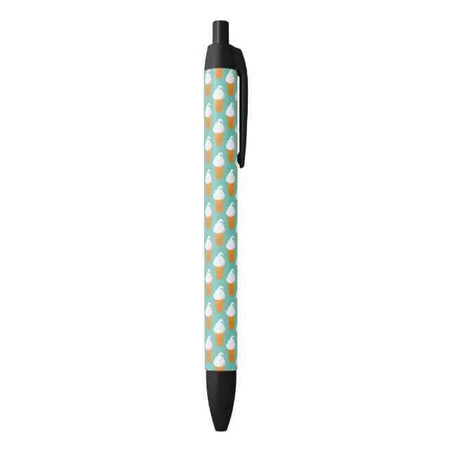 Vanilla Ice Cream Cone Pattern Pen (Bottom (Vertical))