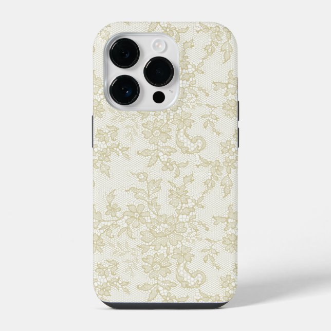 Vanilla Lace Iphone Case (Back)