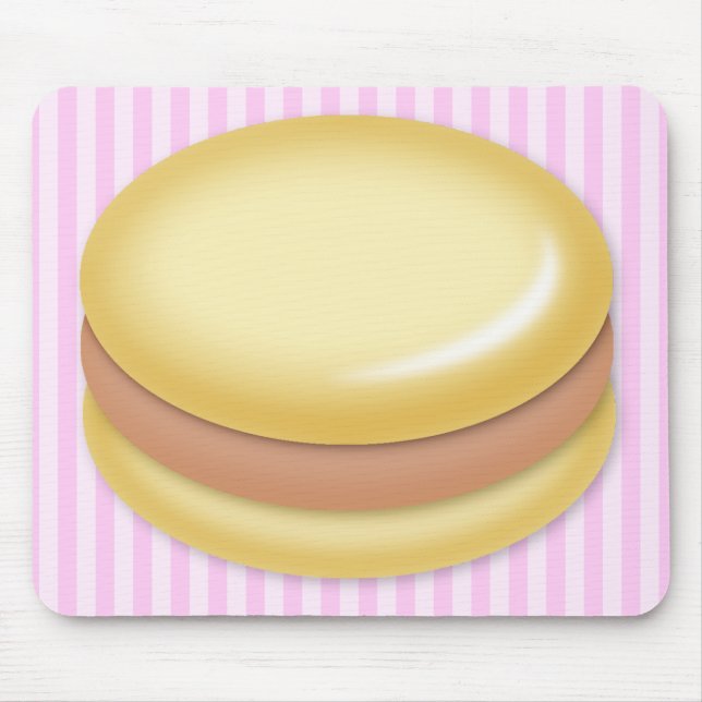 Vanilla Macaron Mouse Pad (Front)