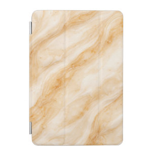 Vanilla Milkshake Marble Texture iPad Mini Cover