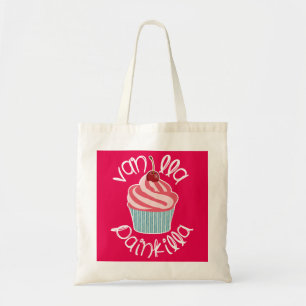 Vanilla Painkilla Humorous Cupcake Custom Tote Bag