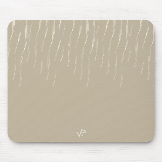 vanilla pud mouse pad beige (Front)