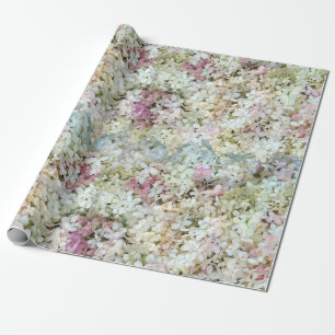 Vanilla Strawberry Hydrangea's Wrapping Paper