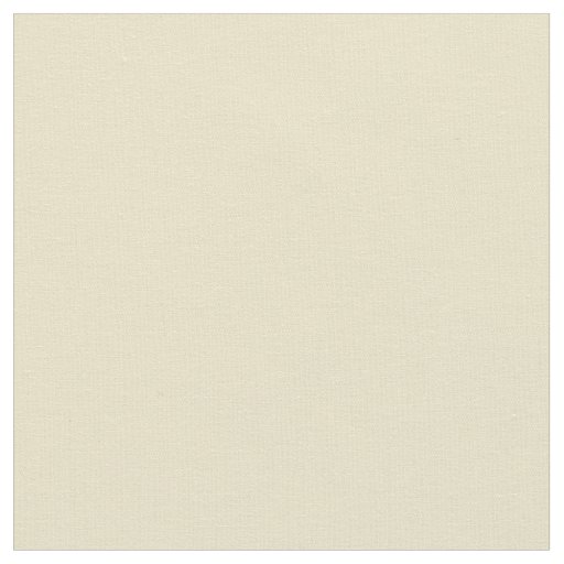 Vanilla Yellow Solid Color Fabric