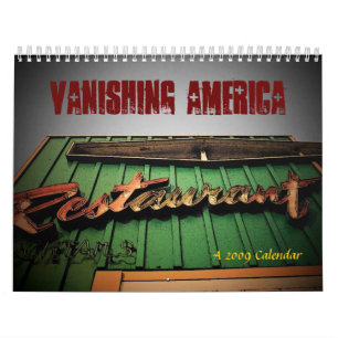Vanishing America Calendar - Customized