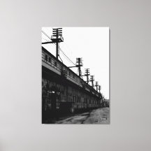 Vanishing American Industry Urban Industrial Print