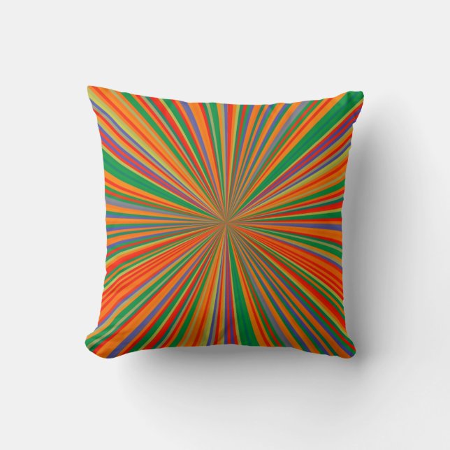 Vanishing Point 01 Throw Pillow (Front)