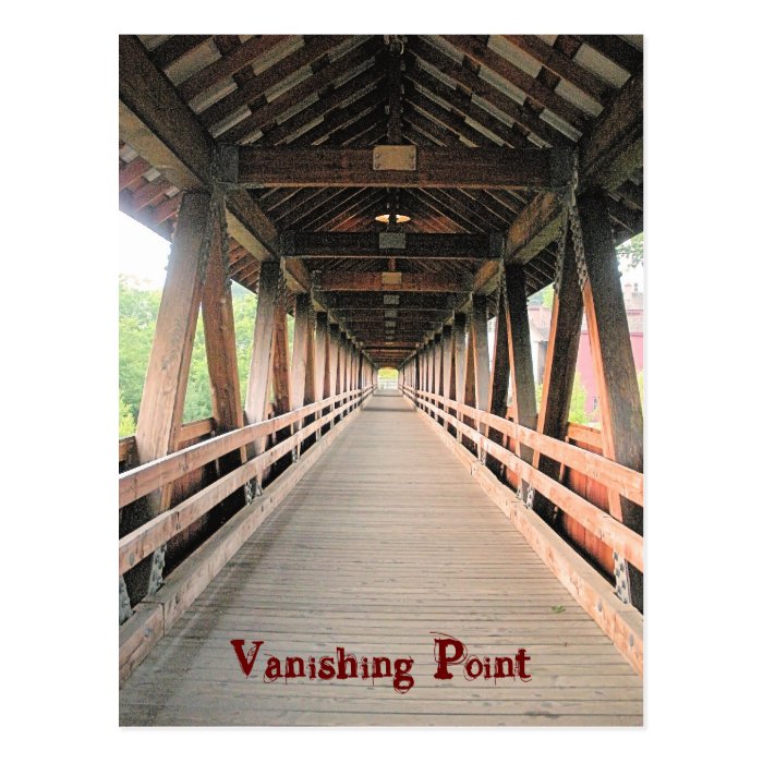 Vanishing Point Post Card