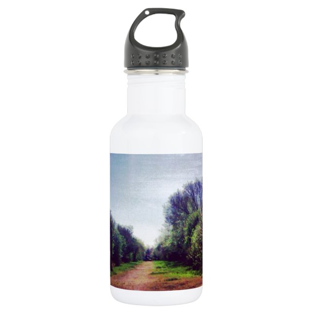 Vanishing point stainless steel water bottle (Front)