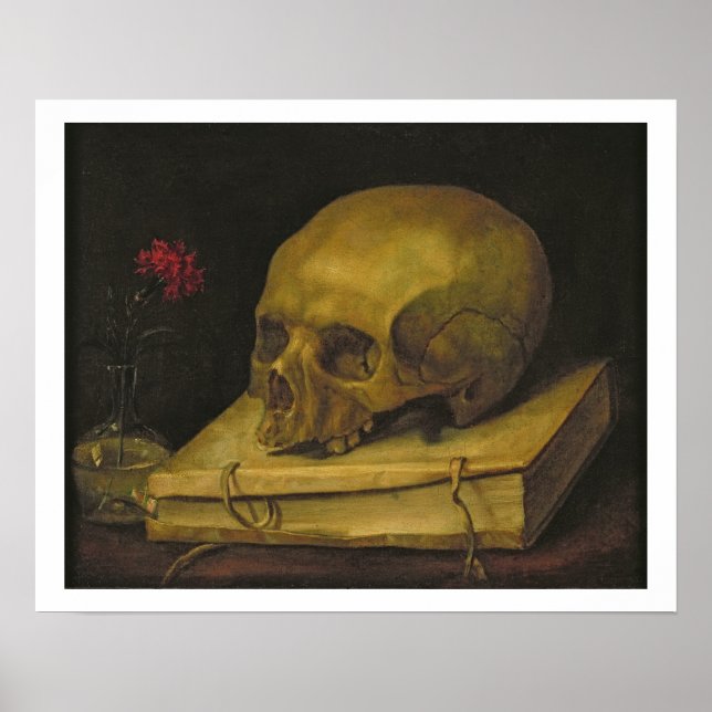 Vanitas, c.1644 (oil on canvas) poster (Front)