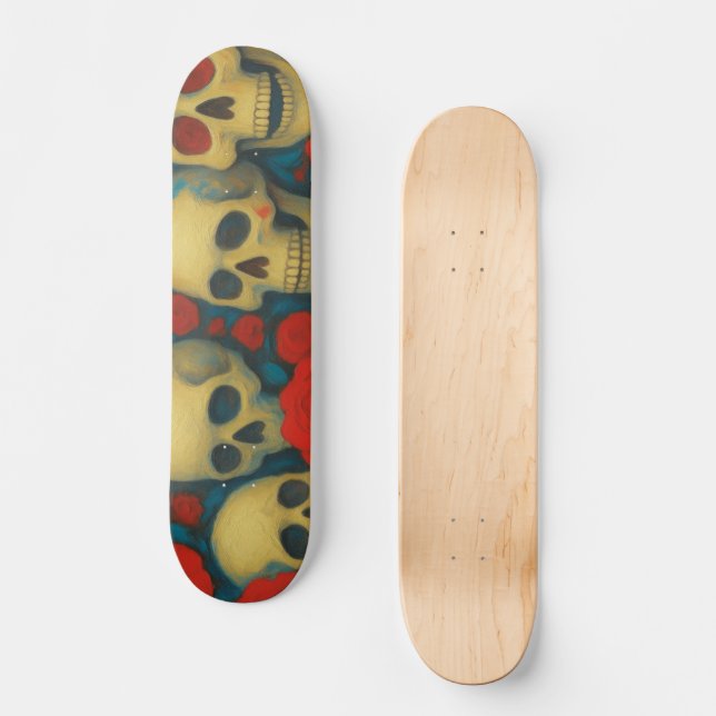 Vanitas & Roses Skateboard (Front)