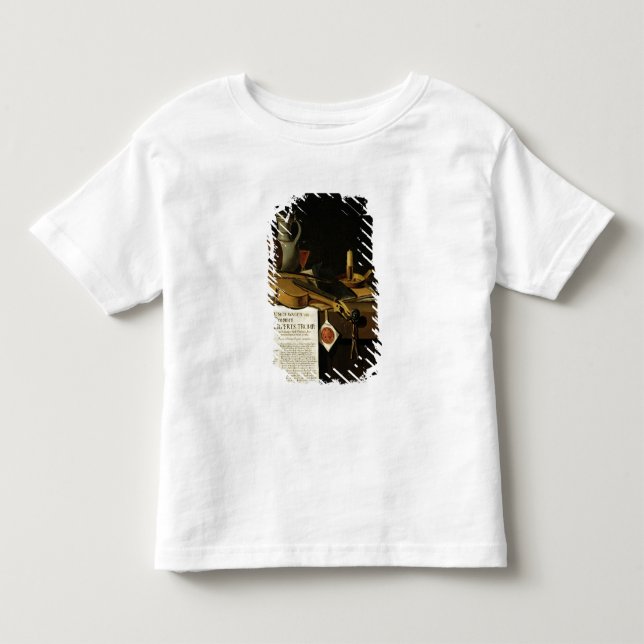 Vanitas still life homage toddler t-shirt (Front)
