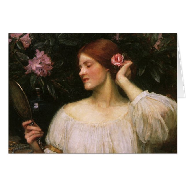 Vanity by John William Waterhouse Cards (Front Horizontal)
