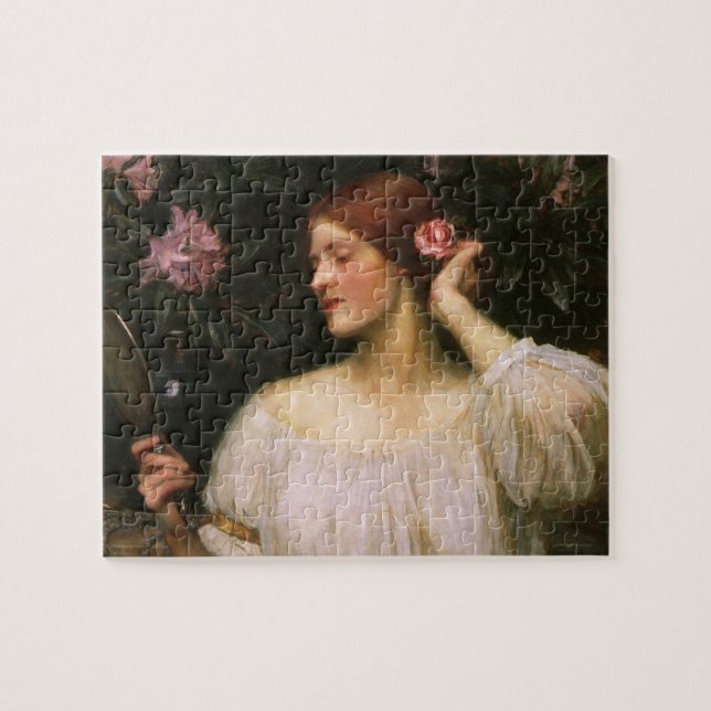 Vanity by John William Waterhouse Jigsaw Puzzle (Horizontal)
