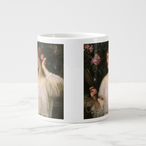 Vanity by John William Waterhouse Large Coffee Mug