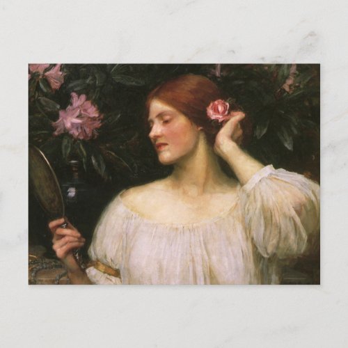 Vanity by John William Waterhouse Postcard