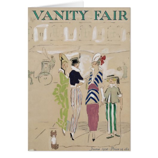 Vanity Fair 1914 Cards (Front)