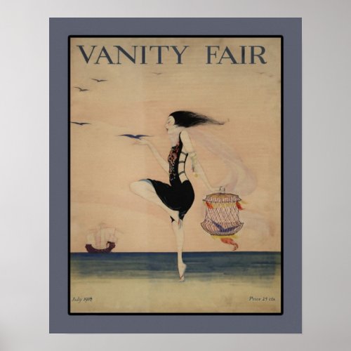 Vanity Fair Magazine Cover Poster