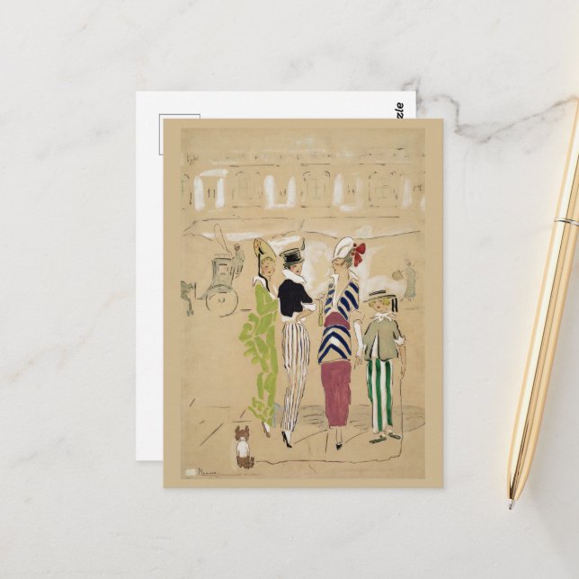 Vanity fair on the avenue (1914) postcard (Front/Back In Situ)