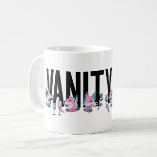 Vanity Fur Magazine Party Limited Edition BLUE Coffee Mug