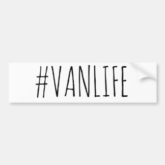 #VANLIFE Bumper Sticker {Plain}