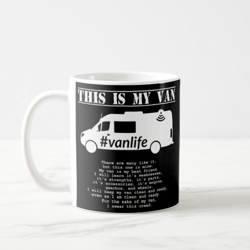 Vanlife Creed _ Sprinter G2 Coffee Mug