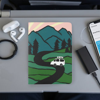 Vanlife  Road Trip RV Trailer Motorhome Mountains  Passport Holder
