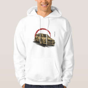 VANOSTE Classic Rally Car Illustration T-Shirt – V Hoodie