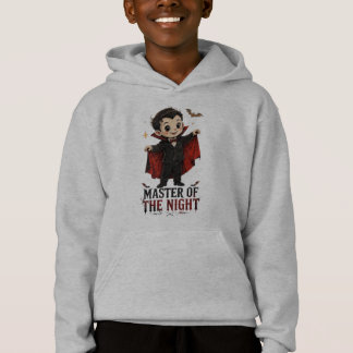 VANOSTÈ Master of the Night Cute Vampire Graphic Hoodie