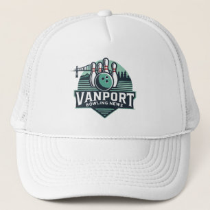 Vanport Bowling News Trucker Hat Northwest Design