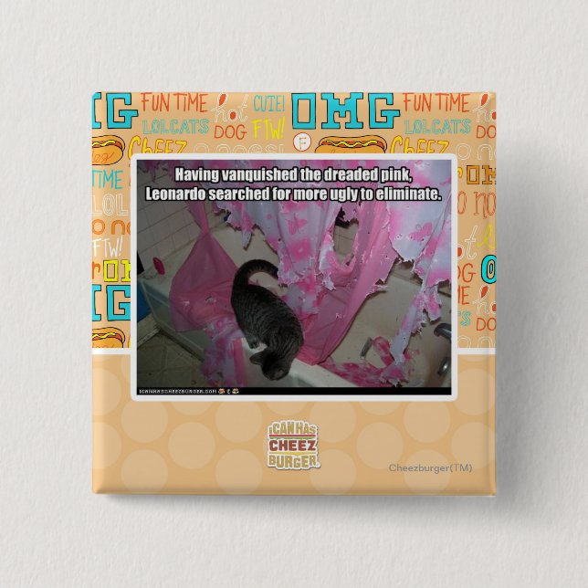 Vanquished the dreaded pink button (Front)