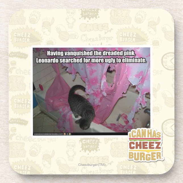Vanquished the dreaded pink coaster (Front)