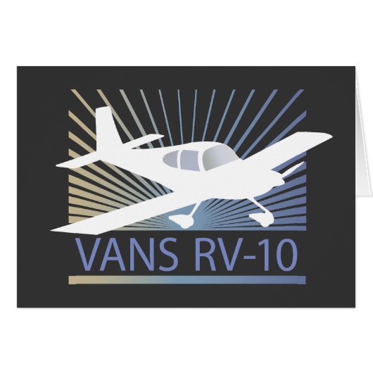 Vans RV-10 Cards (Front Horizontal)