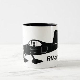 Vans RV-10 Caricature Two-Tone Coffee Mug