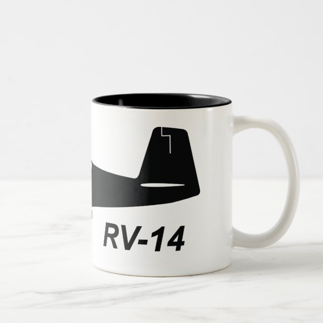 Vans RV-14 Two-Tone Coffee Mug (Right)