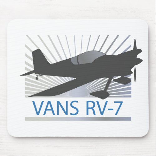 Vans RV_7 Airplane Mouse Pad