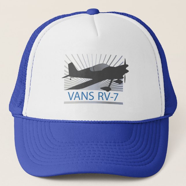 Vans RV-7 Airplane Trucker Hat (Front)