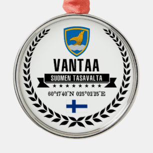 Vantaa Metal Ornament