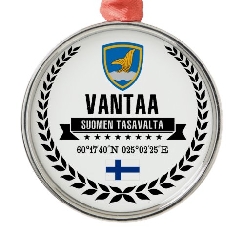 Vantaa Metal Ornament