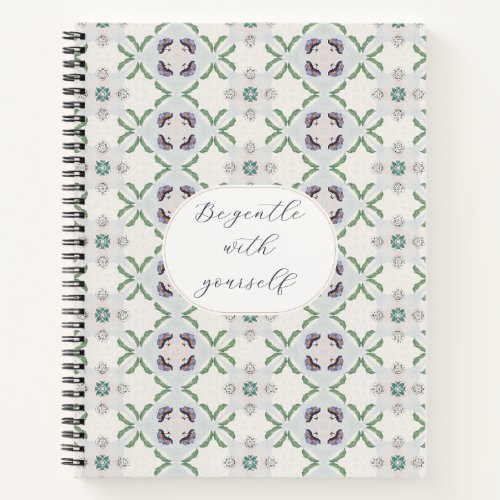 Vantage Abstract Retro Pattern High Vibes Notebook