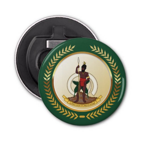 Vanuatu Coat of Arms Bottle Opener