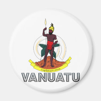 Vanuatu Coat of Arms Magnet